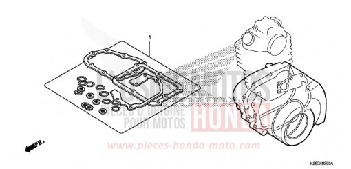 TROUSSE DE JOINT B CRF125FH de 2017